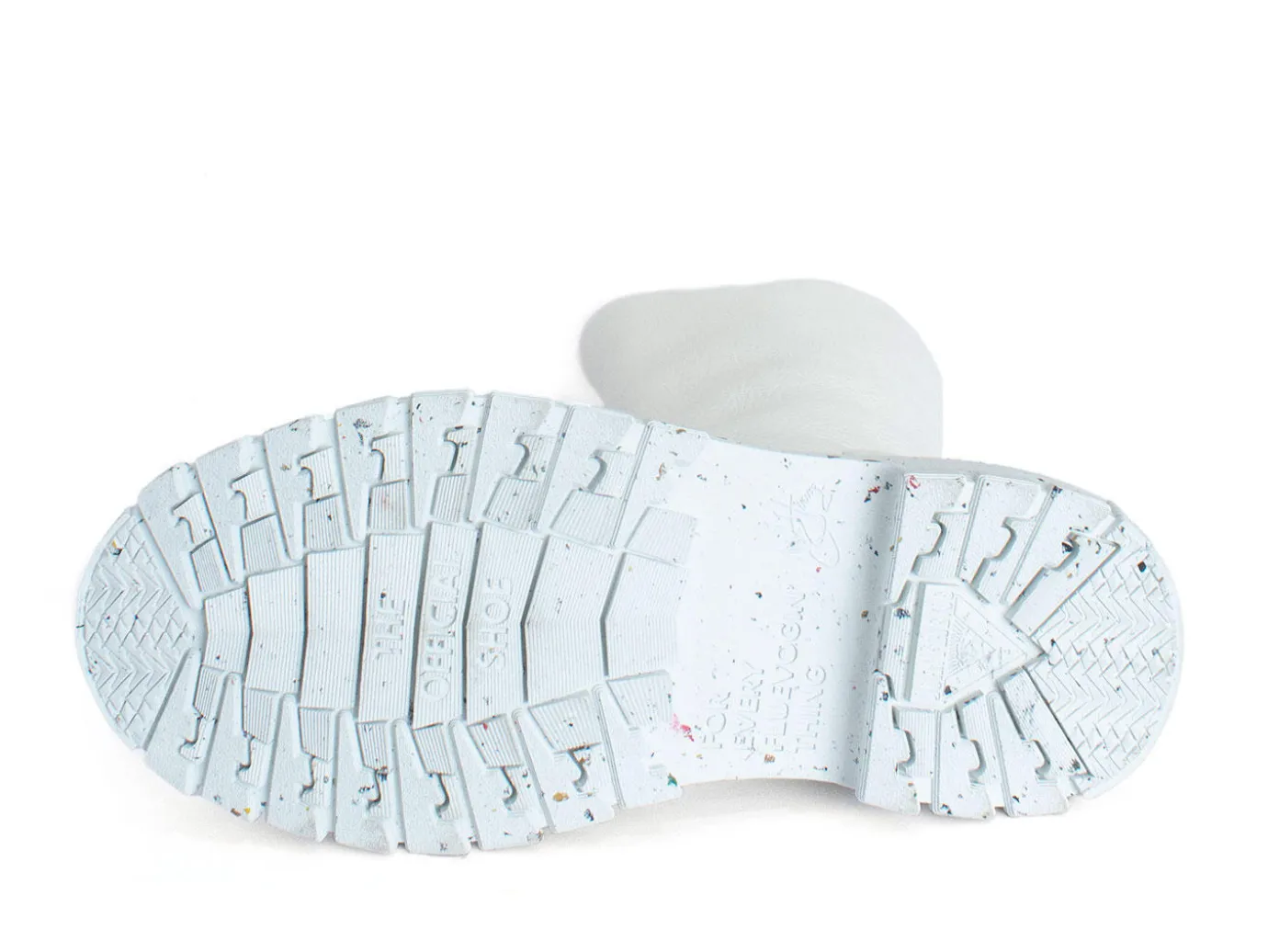 Fluevog Shoes Samedi | Tall Zip-Up Boot White Cheap