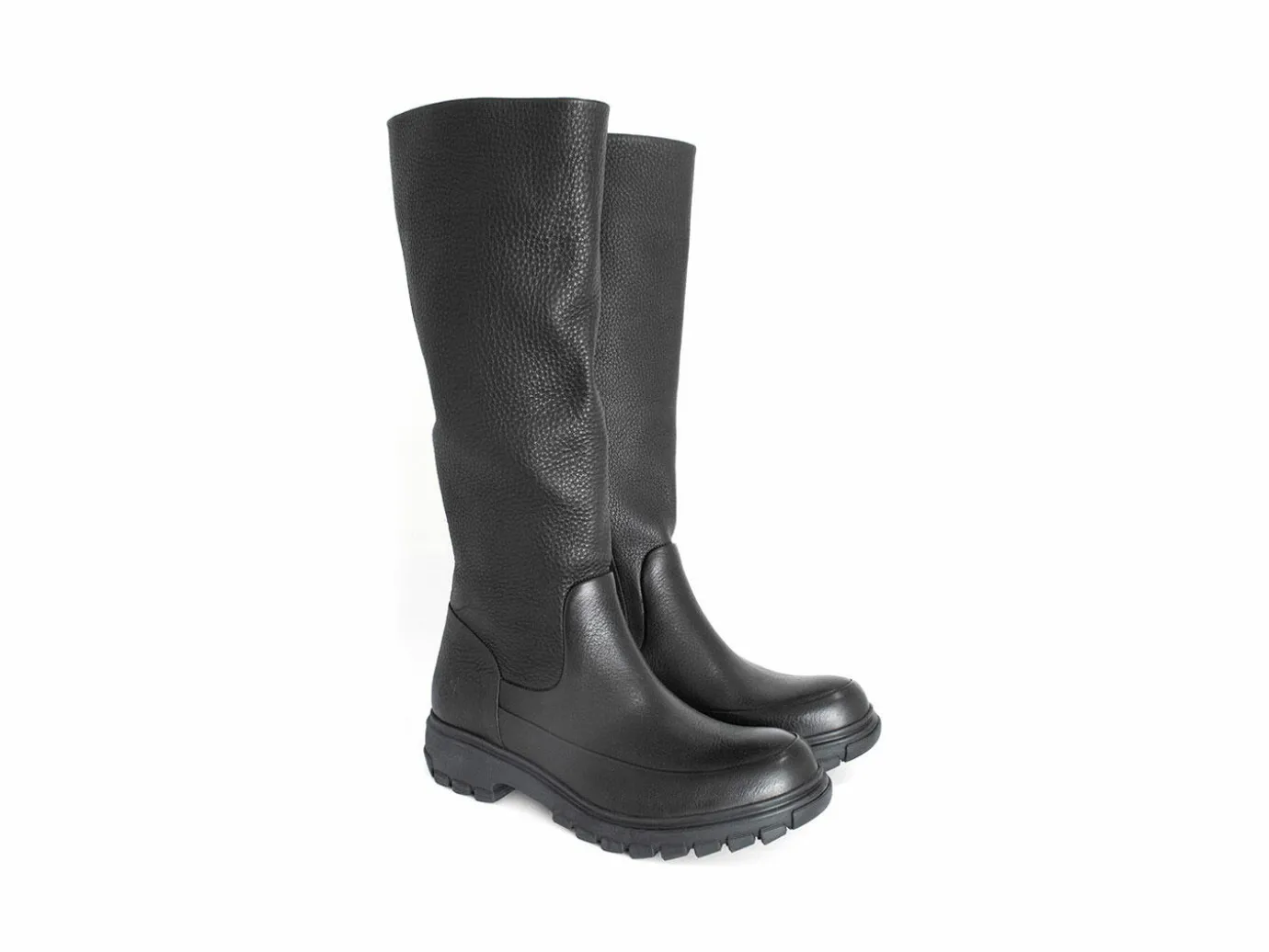 Fluevog Shoes Samedi | Tall Zip-Up Boot Black Store
