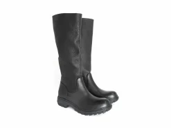 Fluevog Shoes Samedi | Tall Zip-Up Boot Black New