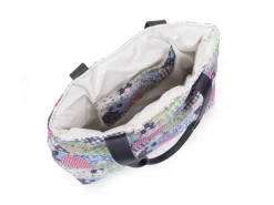 Fluevog Shoes Sharona | Puffy Tote Bag Patchwork New