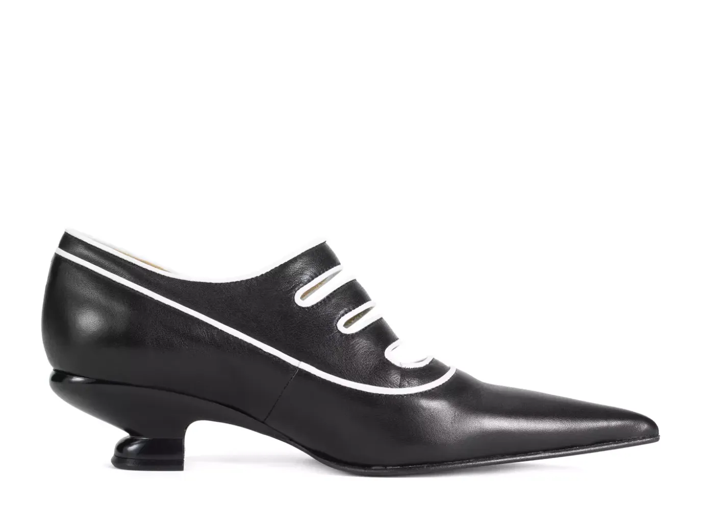 Fluevog Shoes Sheila | Triple Strap Pump Black Flash Sale