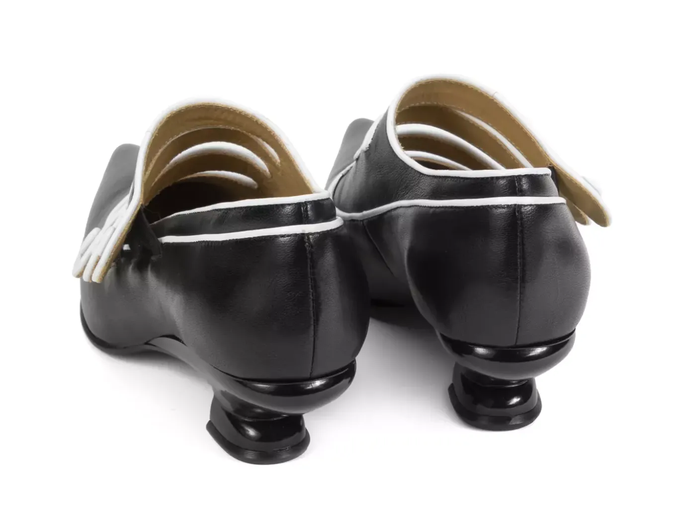 Fluevog Shoes Sheila | Triple Strap Pump Black Flash Sale
