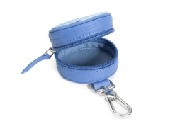 Fluevog Shoes Snoogle | Mini Clip-On Pouch Blue Best Sale