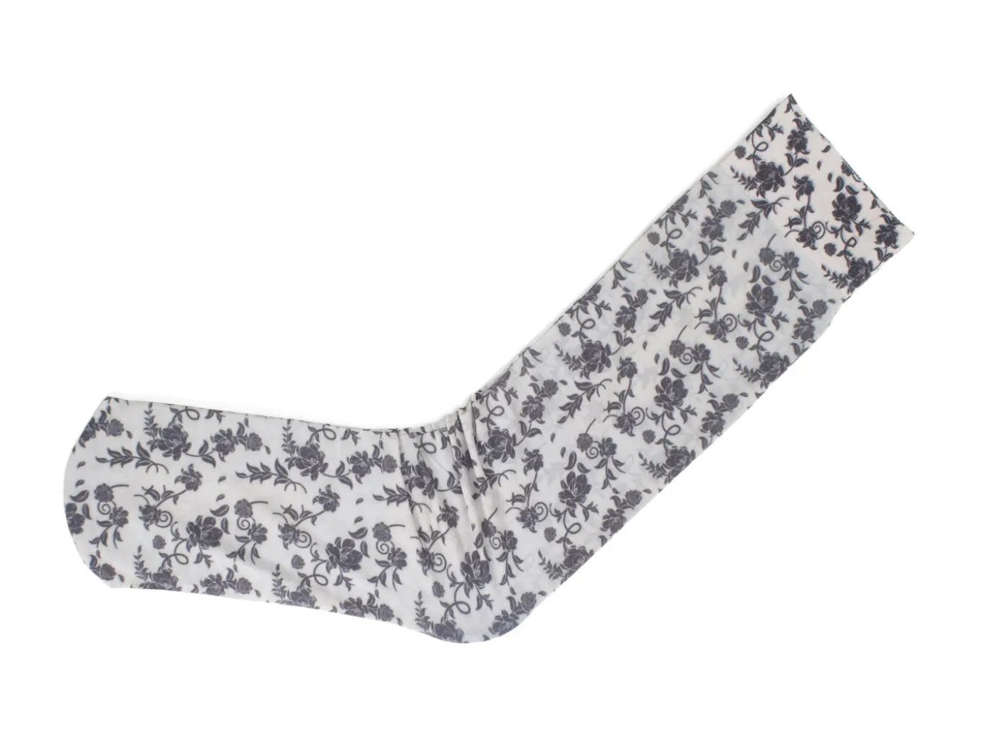 Fluevog Shoes Stockings | Custom Print Stocking Baroque Floral Online