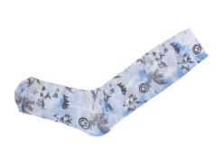Fluevog Shoes Stockings | Custom Print Stocking Blue Graffiti Discount