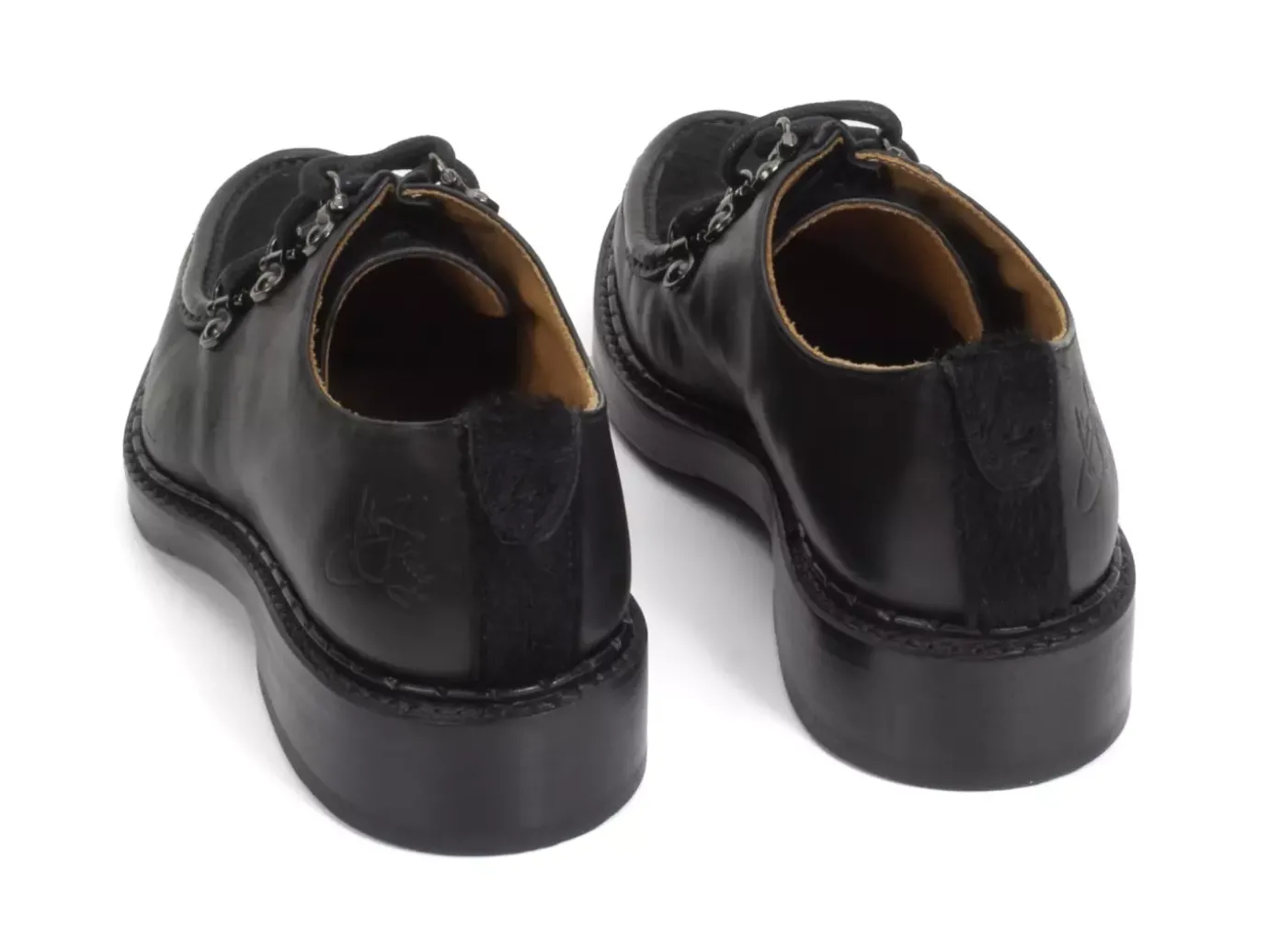 Fluevog Shoes Thorp | D-Ring Lace-Up Shoe Black Online