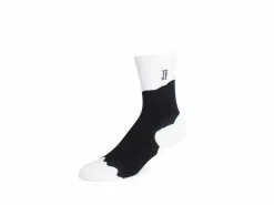 Fluevog Shoes Tobiko Vog Socks | Contrast Pattern Sock Black/White Online