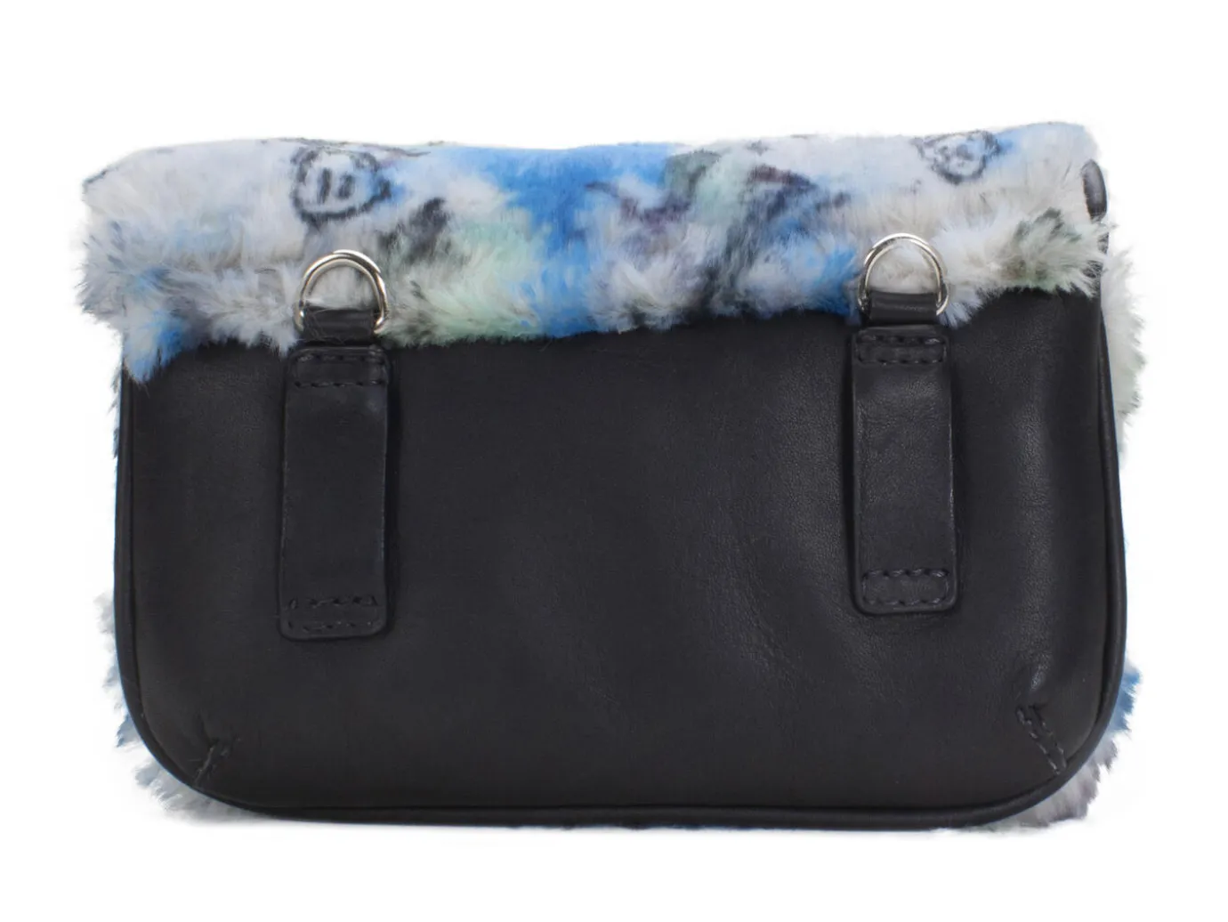 Fluevog Shoes Woogle | Puffy Envelope Bag Graffiti Fur Sale
