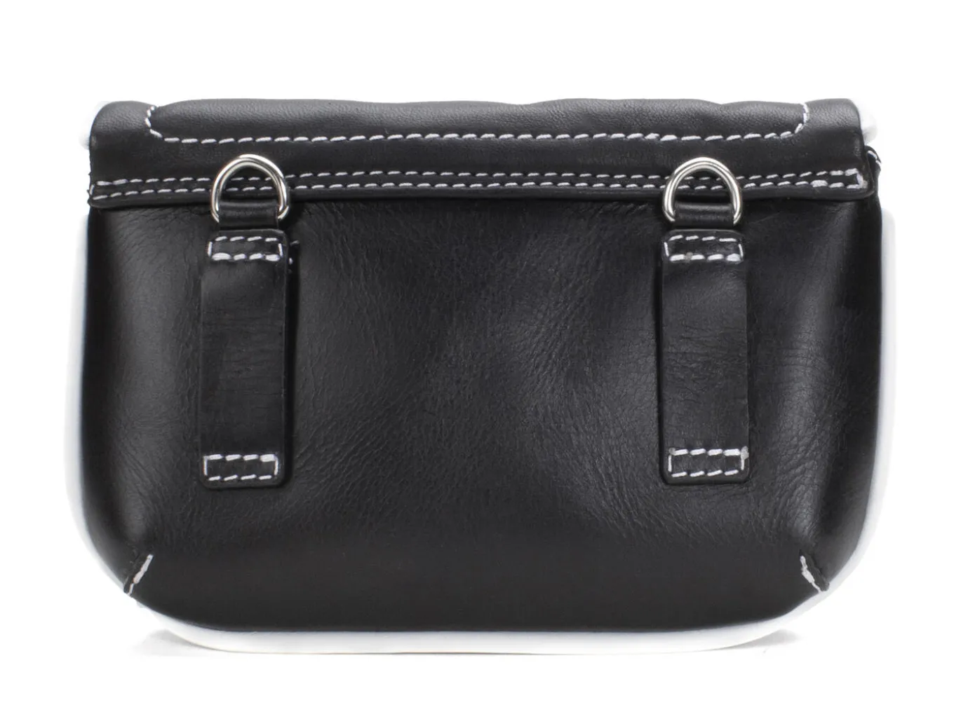 Fluevog Shoes Woogle | Puffy Envelope Bag Black/White Discount