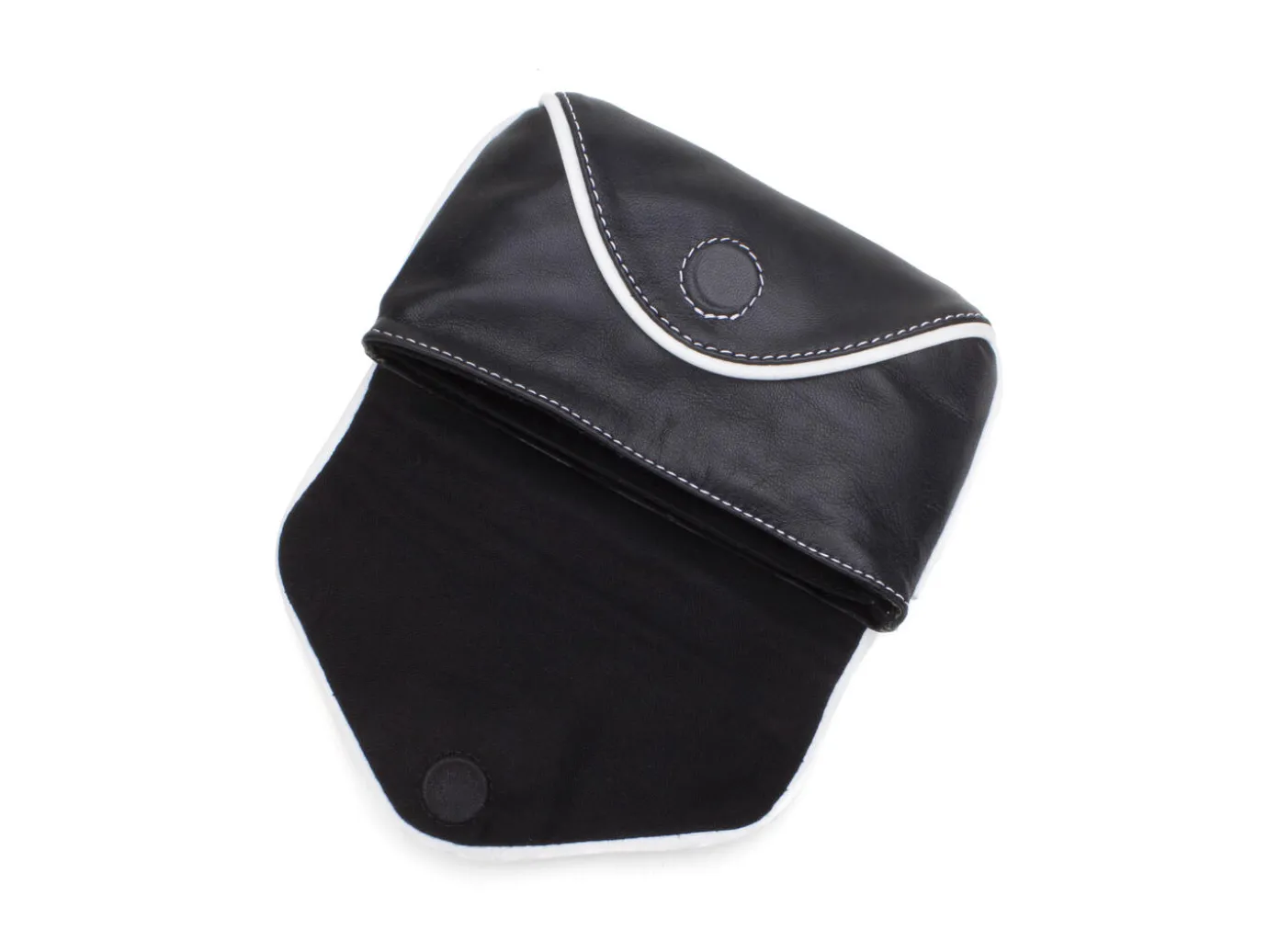Fluevog Shoes Woogle | Puffy Envelope Bag Black/White Discount