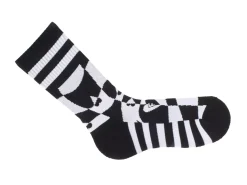 Fluevog Shoes Yuki Vog Socks | Checkered Heart Sport Sock Heart Warpy Checker Cheap